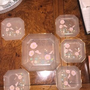 Toyo Glass dessert set